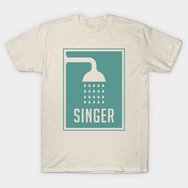 Shower Singer II T-Shirt by Dellan